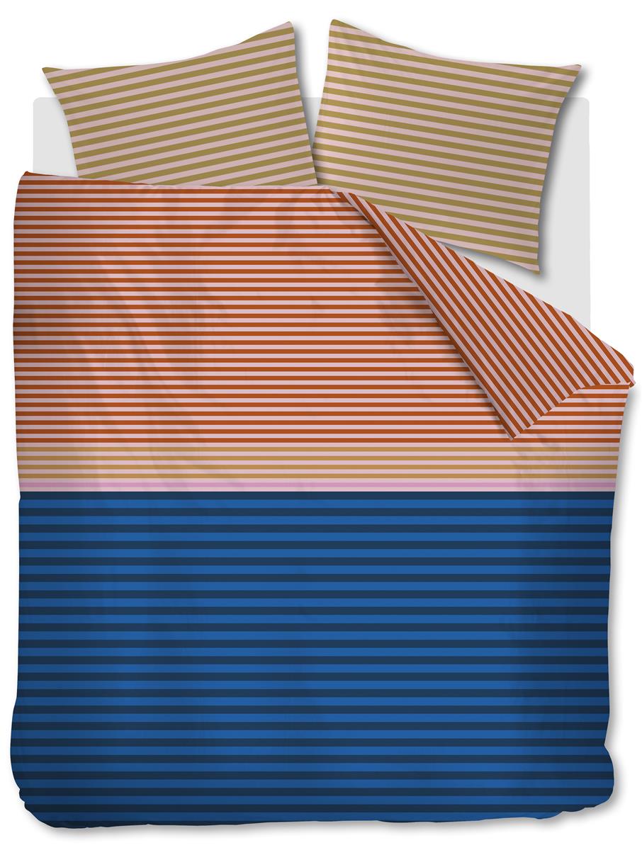 Image of Beddinghouse Dutch Design Kingfisher - Multi - 140 x 200/220 cm + 1x 60 x 70 cm dekbedovertrek Multi van 100% cotton, 40x40/140x70, 210TC Organic Cotton, Airjet