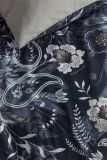Riviera Maison Floral Paisley - Dark Blue Dekbedovertrek kopen