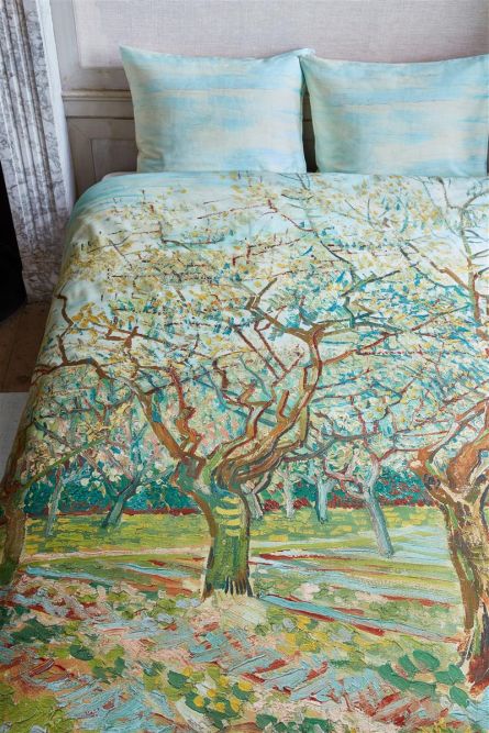 Beddinghouse x Van Gogh Museum Orchard - Naturel dekbedovertrek kopen