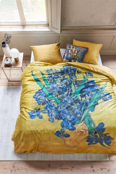 Beddinghouse x Van Gogh Museum Irises - Geel dekbedovertrek kopen