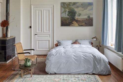 At Home by Beddinghouse Flamboyant Dekbedovertrek - Blue Grey Dekbedovertrek kopen
